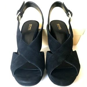 MICHAEL KORS BECKY PLATFORM Women’s Size 10 EUC